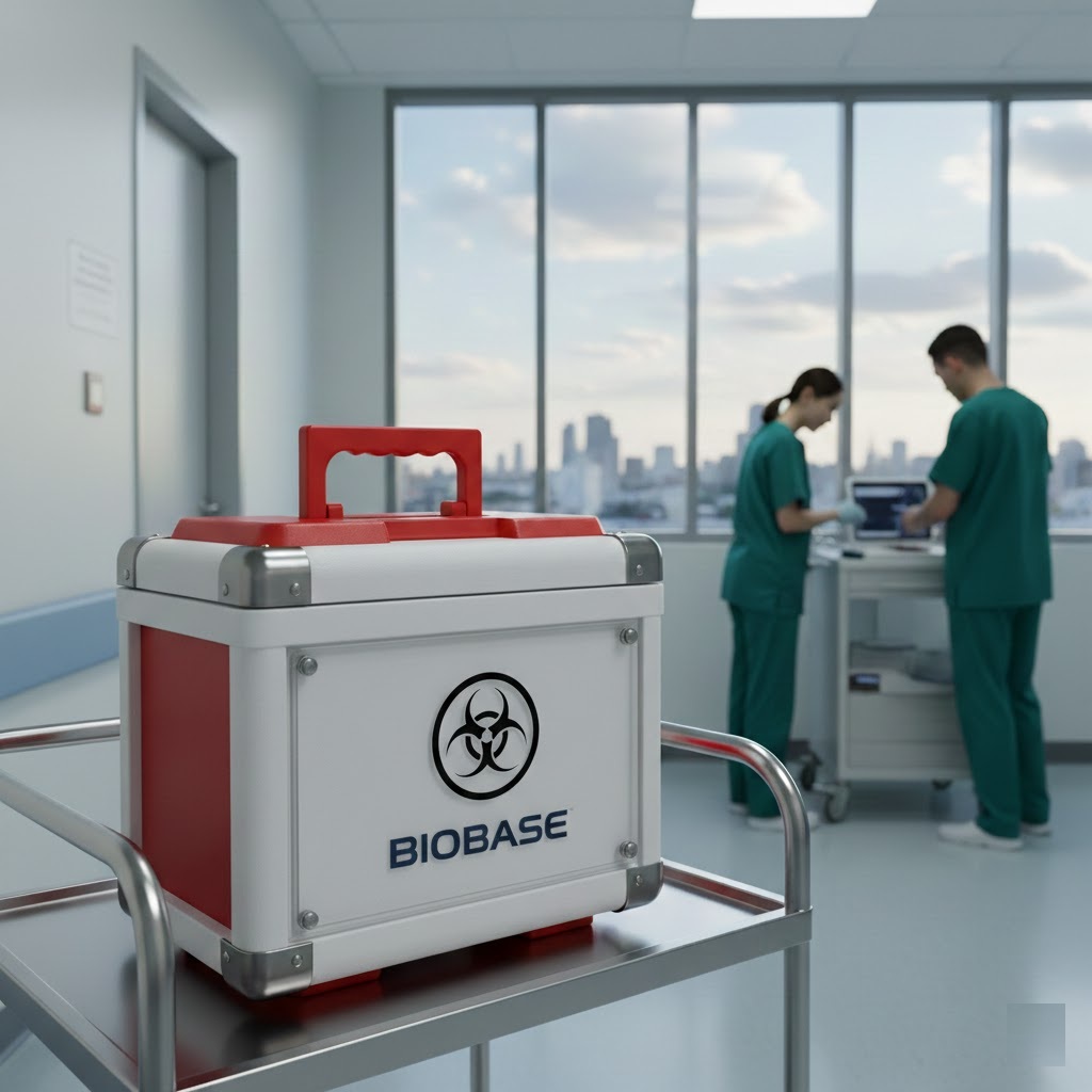 box untuk memindahkan darah secara aman